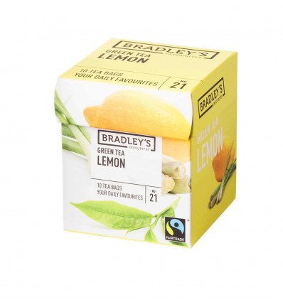 Bradley's Favourites FT Green Tea Lemon, tray à 60 zakjes