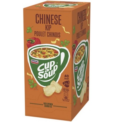 Cup-a-Soup Chinese Kip, 21 zakjes