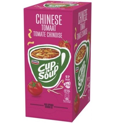 Cup-a-Soup Chinese Tomaat, 21 zakjes