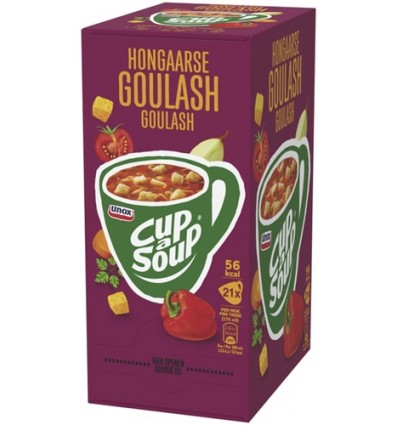 Cup-a-Soup Hongaarse Goulash, 21 zakjes