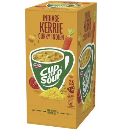 Cup-a-Soup Kerrie, 21 zakjes