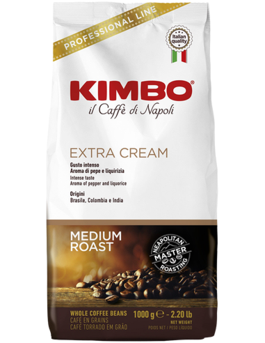 Kimbo Extra Cream, 1kg (6x in doos)