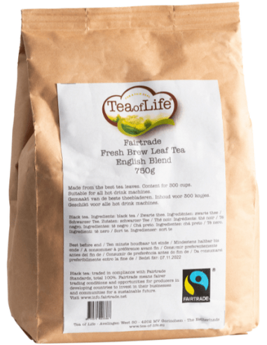 Tea of Life Freshbrew Leaftea Fairtrade, 750gram