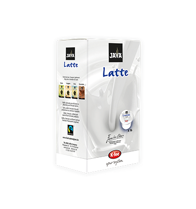 Java Capsule Latte, 16stuks