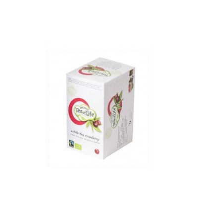 Tea of Life FT Biologic, White Tea Cranberry, 4x20x2gram